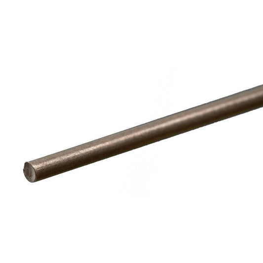 Round Stainless Steel Rod: 1/8" OD x 12" Long