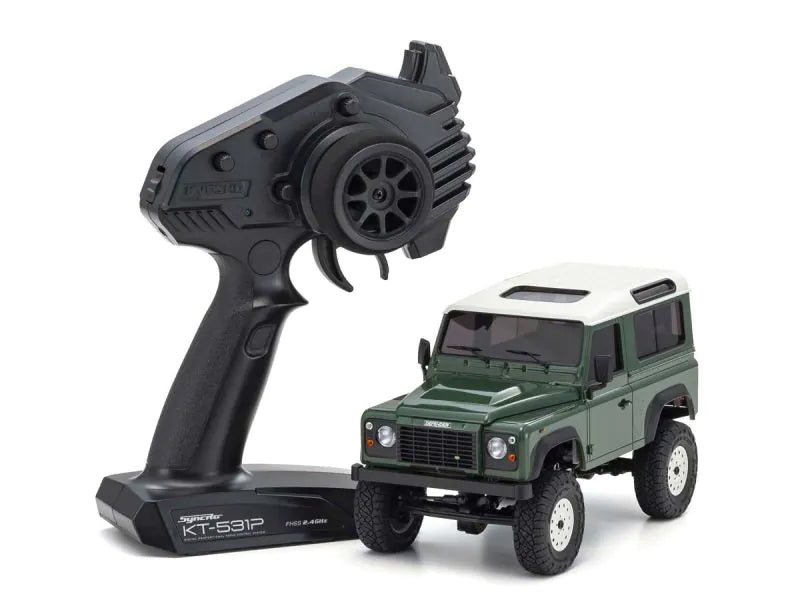 Kyosho - Mini-Z 4x4 Series MX-01 ReadySet Landy Rover Defender