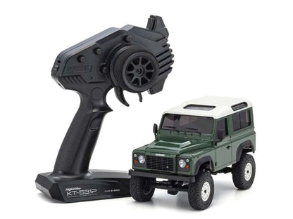 Kyosho - Mini-Z 4x4 Series MX-01 ReadySet Landy Rover Defender