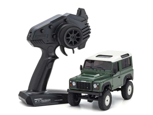 Kyosho - Mini-Z 4x4 Series MX-01 ReadySet Landy Rover Defender