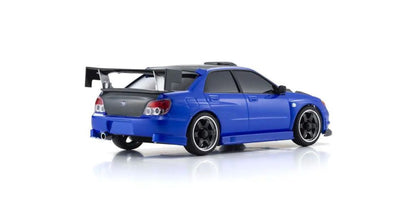Kyosho - Mini-Z AWD Subaru Impreza WRX with GT Wing MA-020, Blue