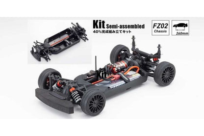 Kyosho - Fazer Mk2 FZ02 Chassis Kit RC Electric Powered 4WD Car