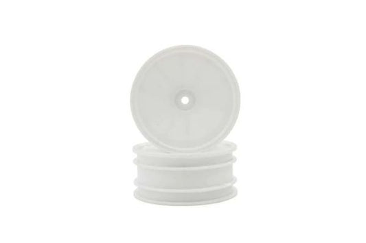 Kyosho - 2.2 Dish Wheel (Front/White/2pcs)