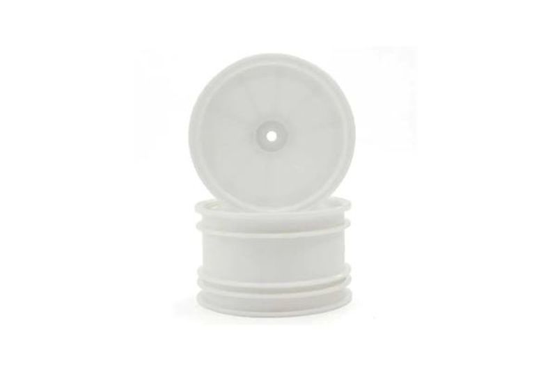 Kyosho - 2.2 Dish Wheel (Rear/White/2pcs)