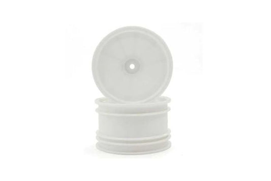 Kyosho - 2.2 Dish Wheel (Rear/White/2pcs)