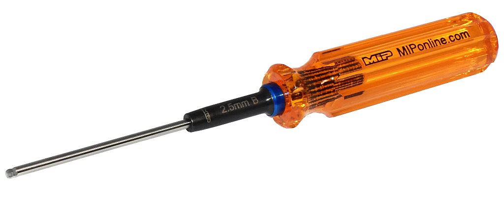 MIP - Moore's Ideal Products - 2.5mm Ball Hex Driver Wrench, Gen 2