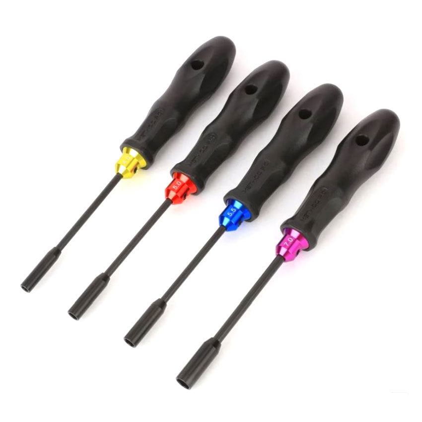 Method R/C Tools - 4 Piece Metric Nut Driver Set (4.0, 5.0, 5.5, 7.0mm)