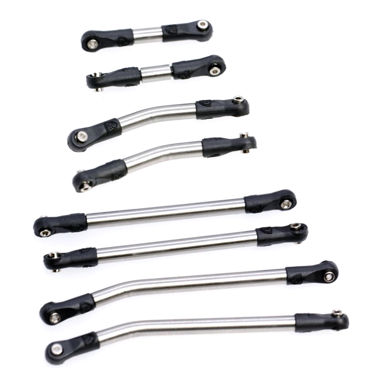 Power Hobby - 8pc Stainless Steel High Clearance Links Set, SCX24