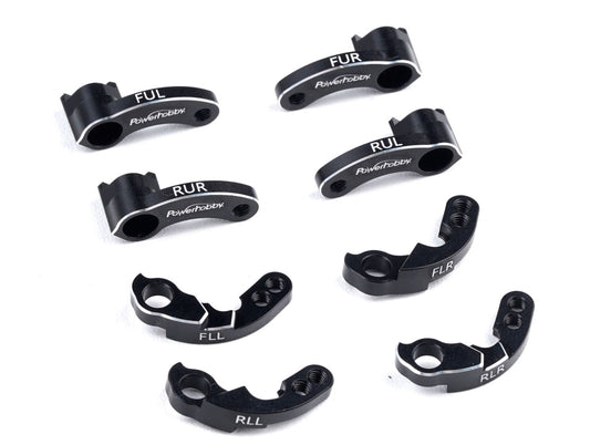 Power Hobby - Aluminum RC Shock Flex Blades, for Traxxas TRX-4M