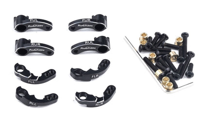 Power Hobby - Aluminum RC Shock Flex Blades, for Traxxas TRX-4M