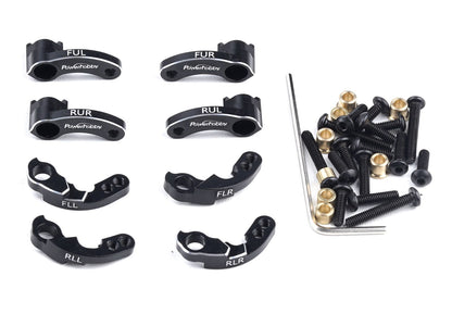 Power Hobby - Aluminum RC Shock Flex Blades, for Traxxas TRX-4M