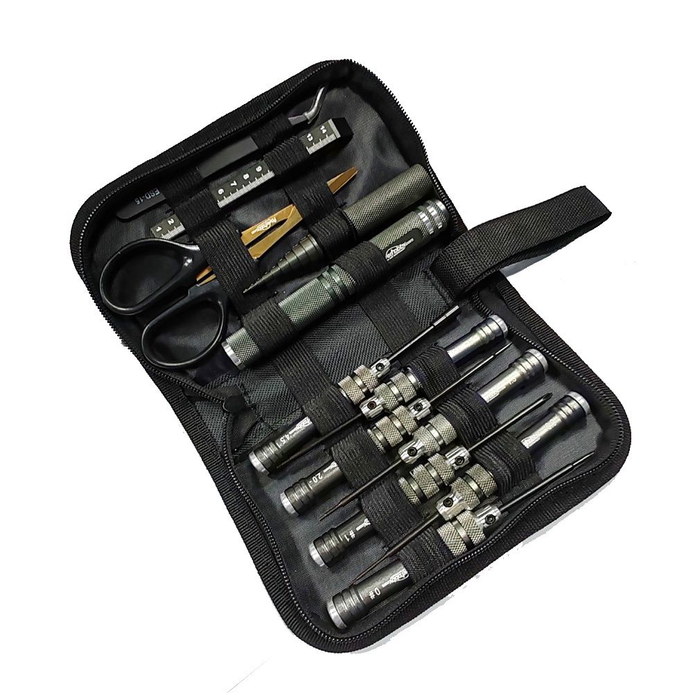 Power Hobby - Pro Series Complete Tool Kit for Kyosho Mini-Z w/Bag