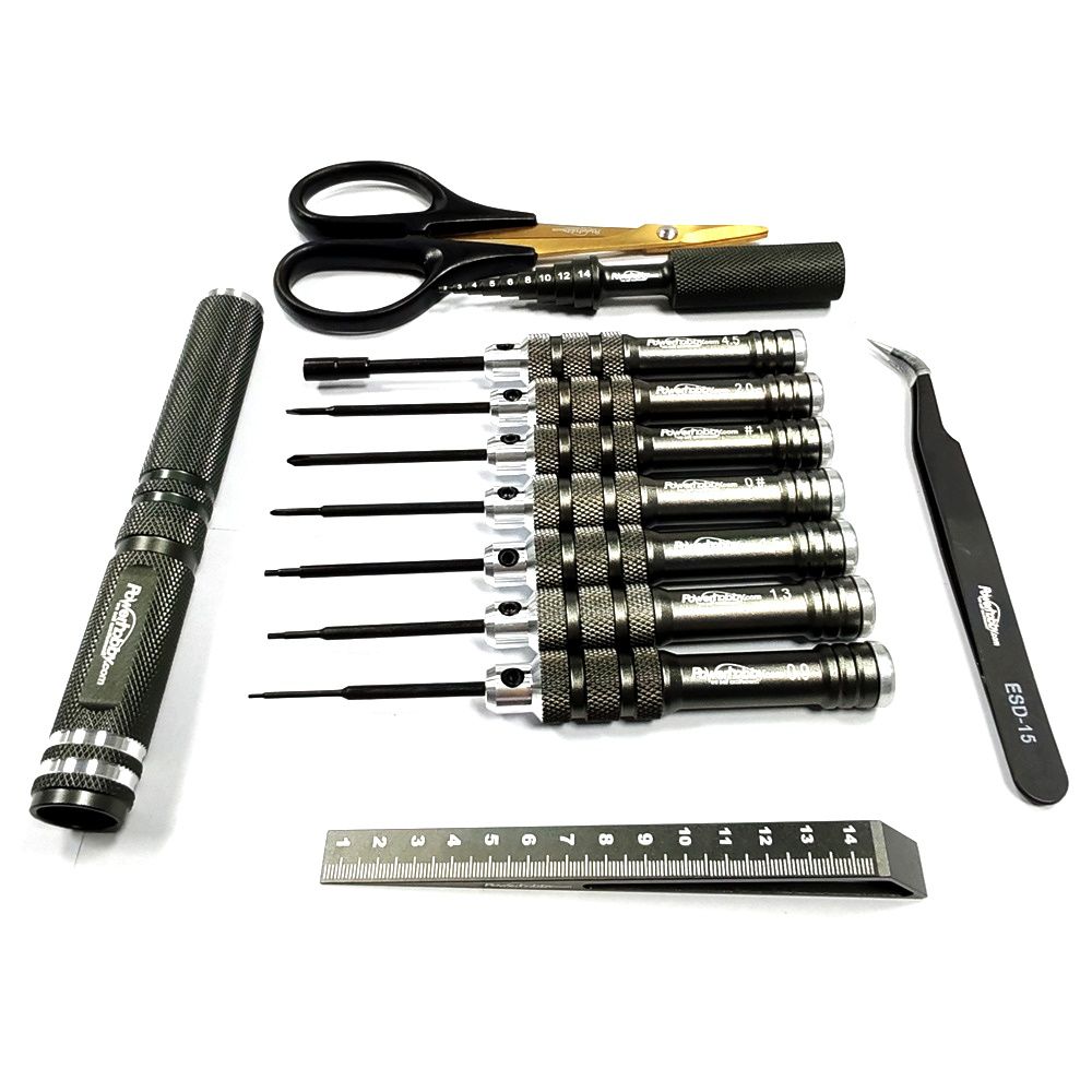 Power Hobby - Pro Series Complete Tool Kit for Kyosho Mini-Z w/Bag