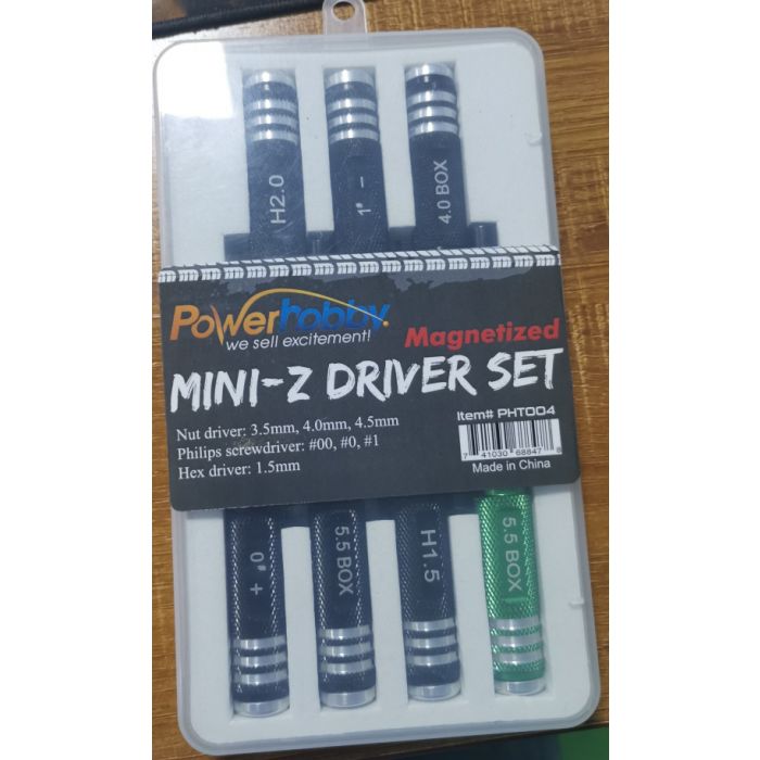 Power Hobby - Kyosho Mini-Z Magentized Tools Driver Set