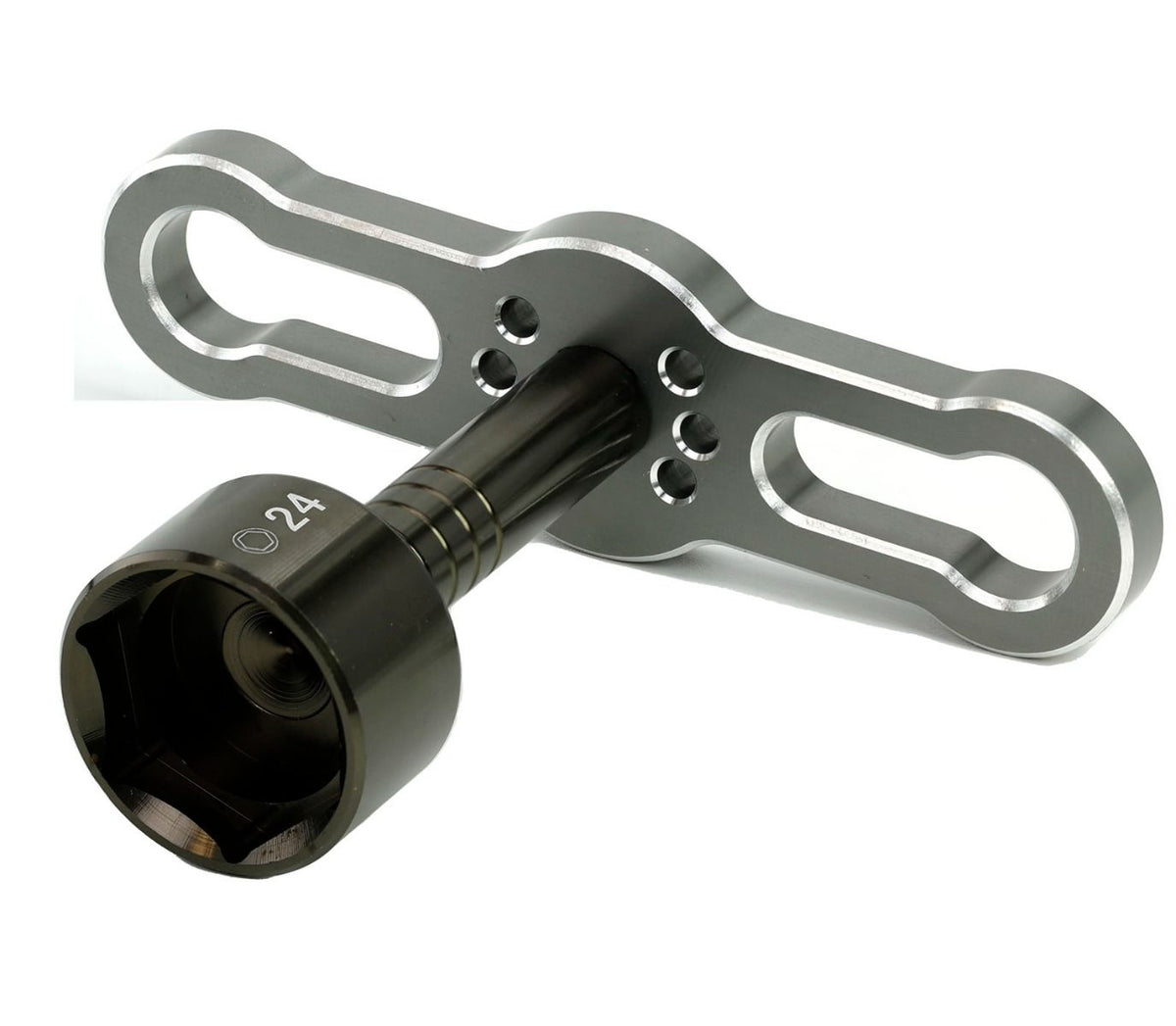 Power Hobby - 24mm Aluminum T-Handle Hex Wheel Wrench RC Tools