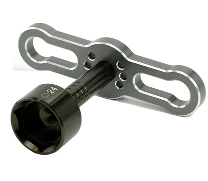 Power Hobby - 24mm Aluminum T-Handle Hex Wheel Wrench RC Tools