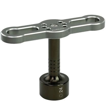 Power Hobby - 24mm Aluminum T-Handle Hex Wheel Wrench RC Tools