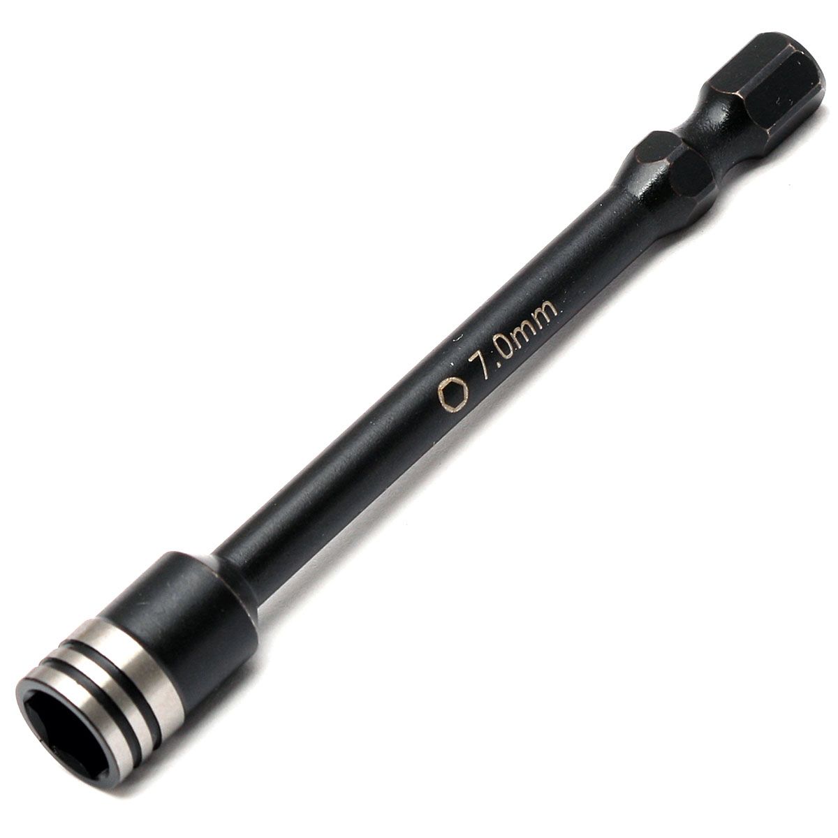 Power Hobby - Nut Driver Bit 7.0mm 1/4" Steel Drive Tip 7mm
