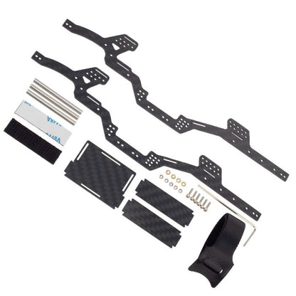 Power Hobby - LCG Carbon Fiber Chassis, for Axial SCX24 Jeep / Bronco /