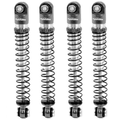 Power Hobby - Aluminum 54mm Long Travel Shocks 1/24, Grey, for Axial