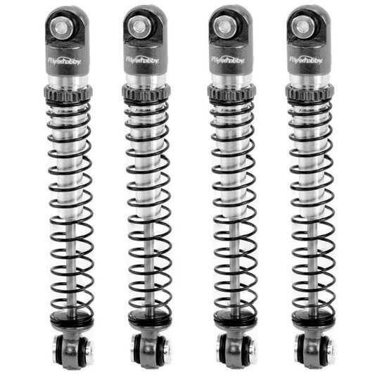Power Hobby - Aluminum 54mm Long Travel Shocks 1/24, Grey, for Axial