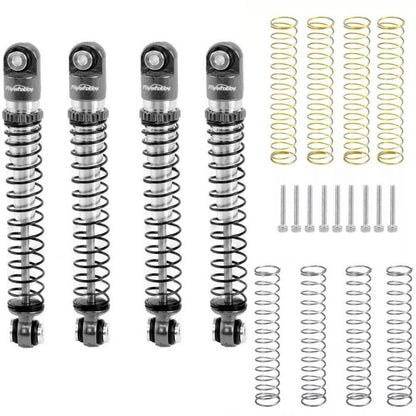 Power Hobby - Aluminum 54mm Long Travel Shocks 1/24, Grey, for Axial
