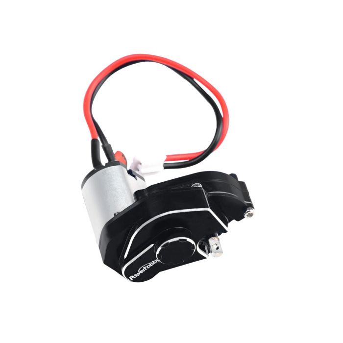 Power Hobby - 030 55T Motor w/Aluminum Gearbox Assembled, Black, for