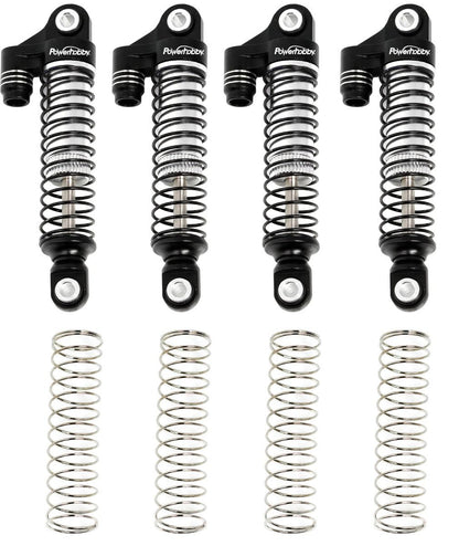 Aluminum 51mm Long Travel Shocks, Black, for Traxxas