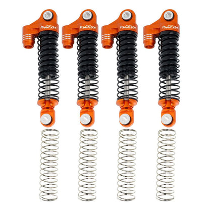 Power Hobby - Aluminum 51mm Long Travel Shocks, Orange, for Traxxas