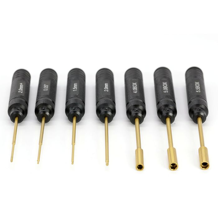 Power Hobby - TRX-4M Tool Kit, Nut Drivers 4/5/6mm Hex, 0.05/1.5/2.0 Hex
