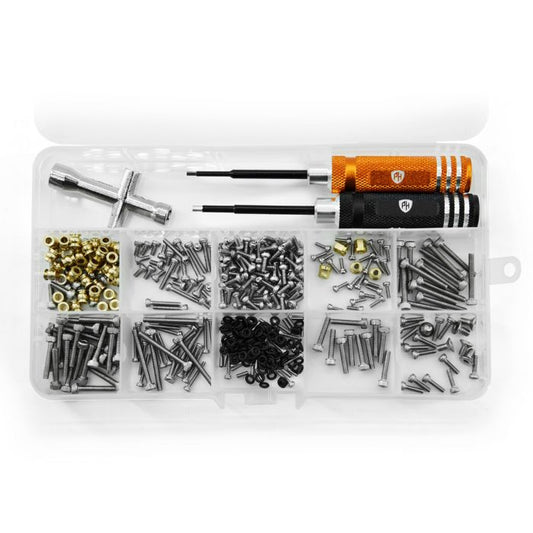 Power Hobby - Screw Box Set TRX-4M with Tools + Box, 289pcs