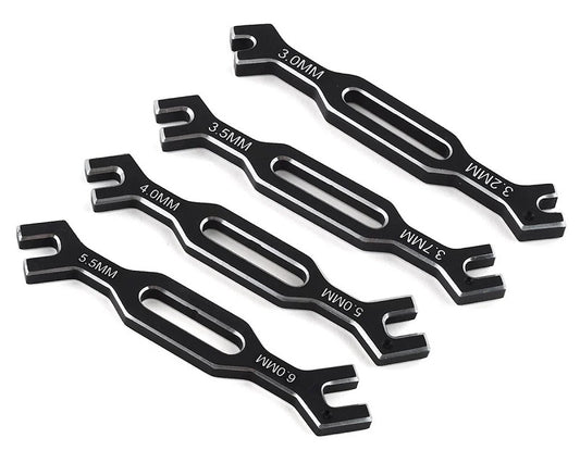 Protek R/C - Aluminum Turnbuckle Wrench Set (3, 3.2, 3.5, 3.7, 4, 5, 5.5 &