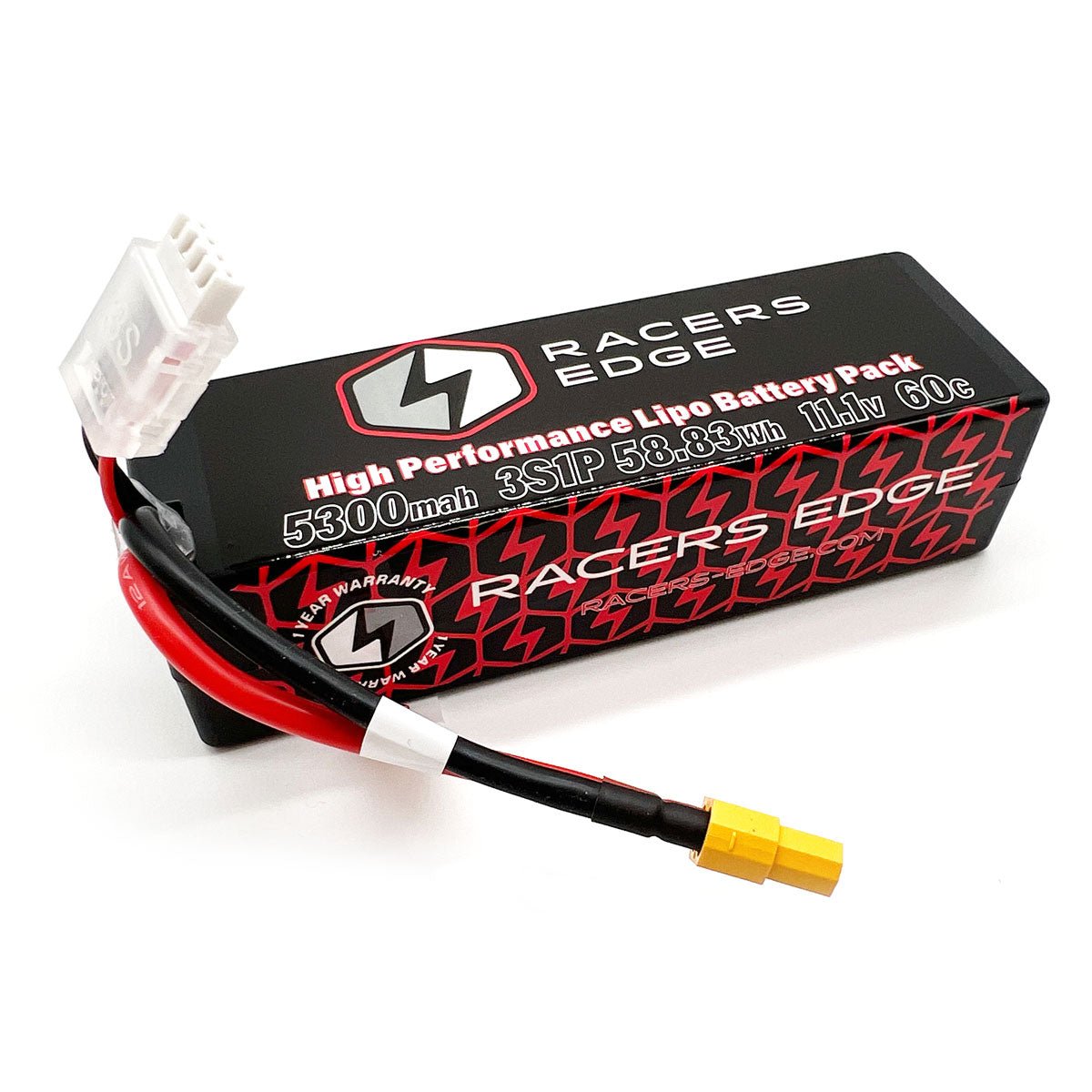 5300mAh 3S 11.1V 60C Hard Case Lipo Battery w/ XT60 Connector - Dirt Cheap RC SAVING YOU MONEY, ONE PART AT A TIME