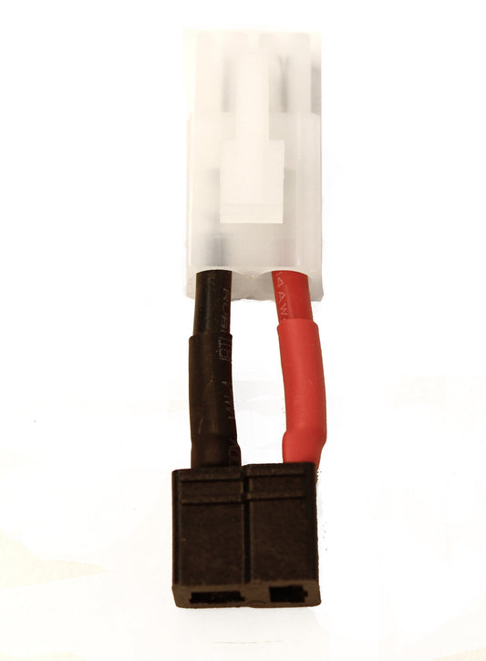 Battery/ESC Adapter: Male Tamiya to Female T-Plug