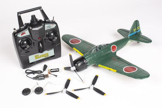 Mitsubishi A6M Zero Micro RTF Airplane w/PASS System - Dirt Cheap RC SAVING YOU MONEY, ONE PART AT A TIME
