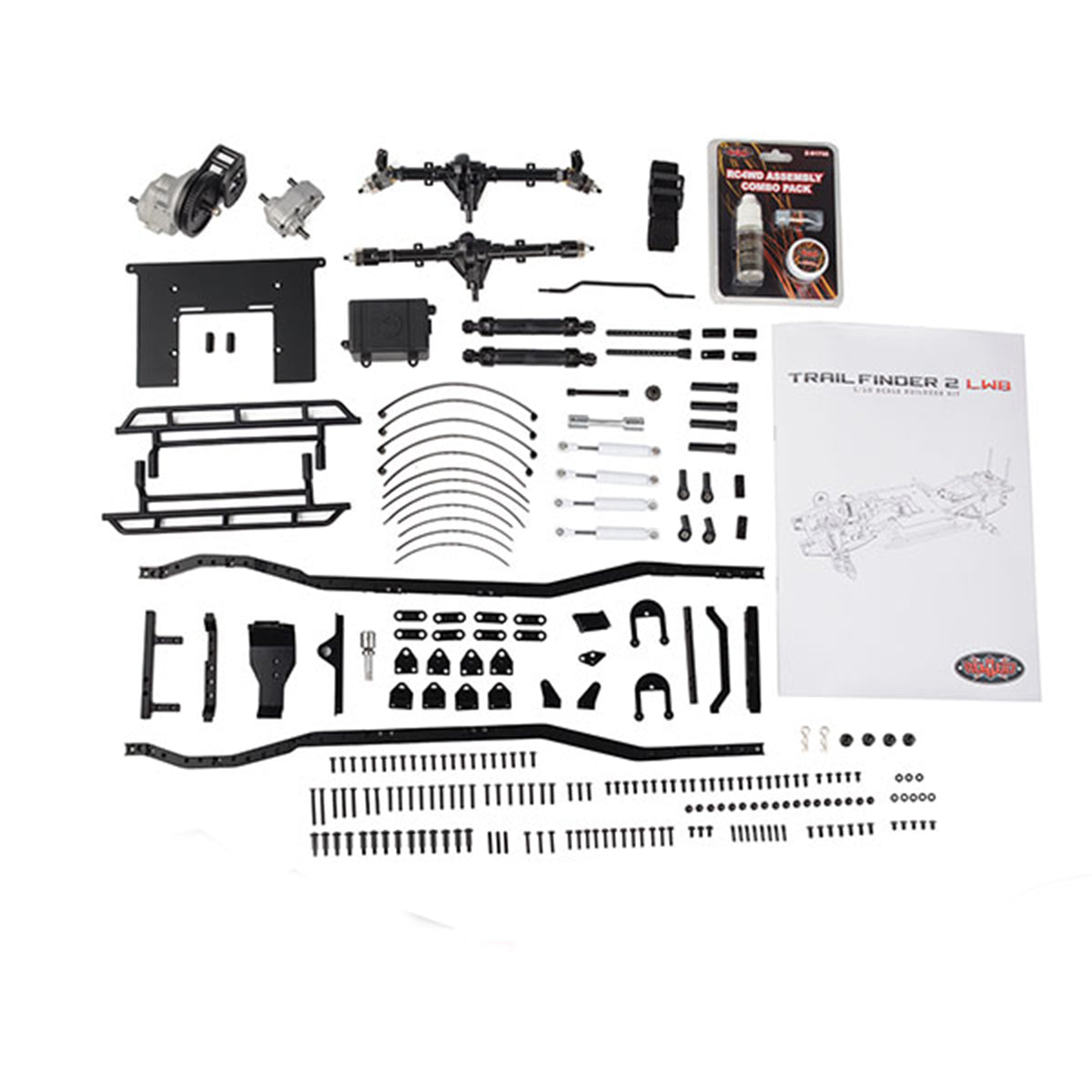 RC4WD - RC4WD Trail Finder 2 "LWB" 1/10 Scale Builders Kit