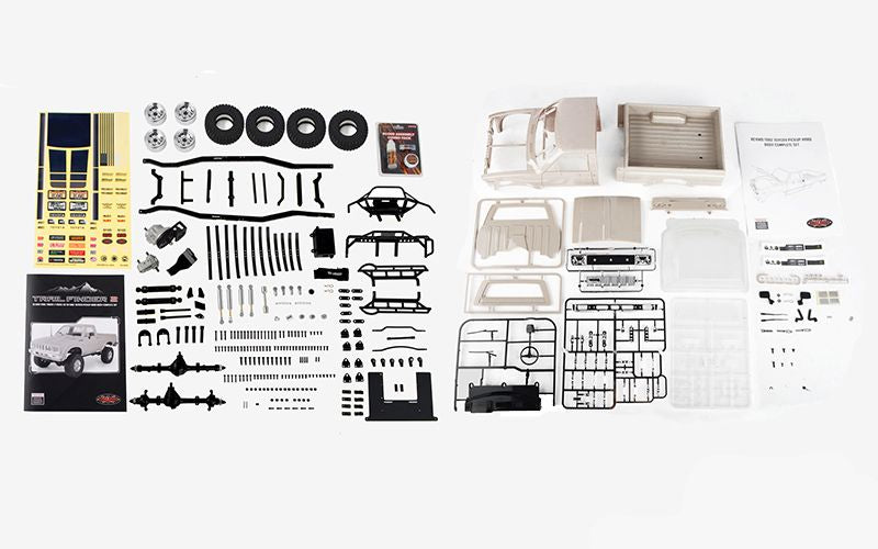 RC4WD Trail Finder 2 Truck Kit w/1982 Toyota Pickup Hard Body