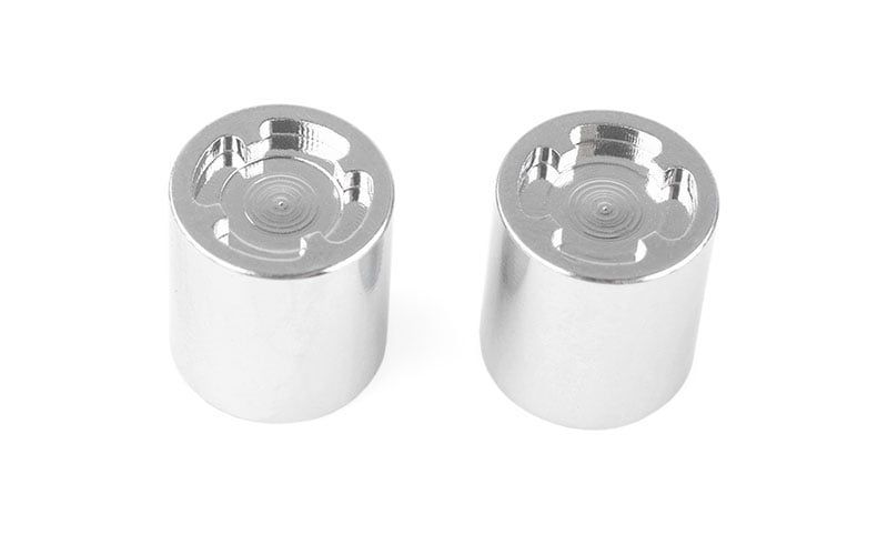 1/10 Scale Rear Hubs (Chrome)