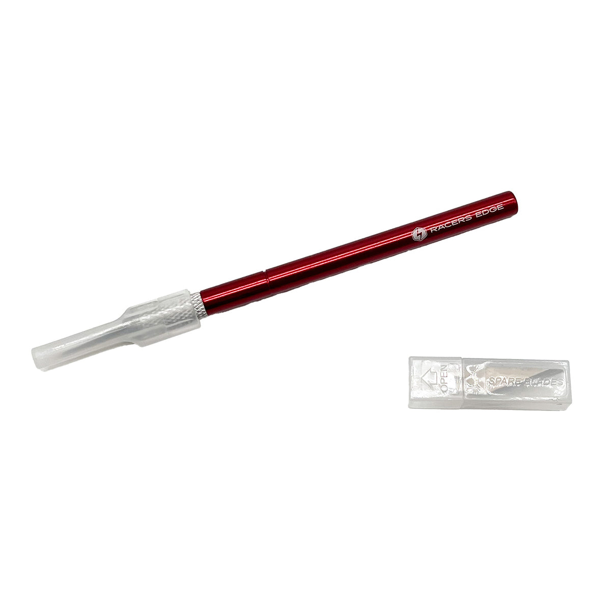 Racers Edge - Aluminum Handle Hobby Knife with 6 #11 Blades