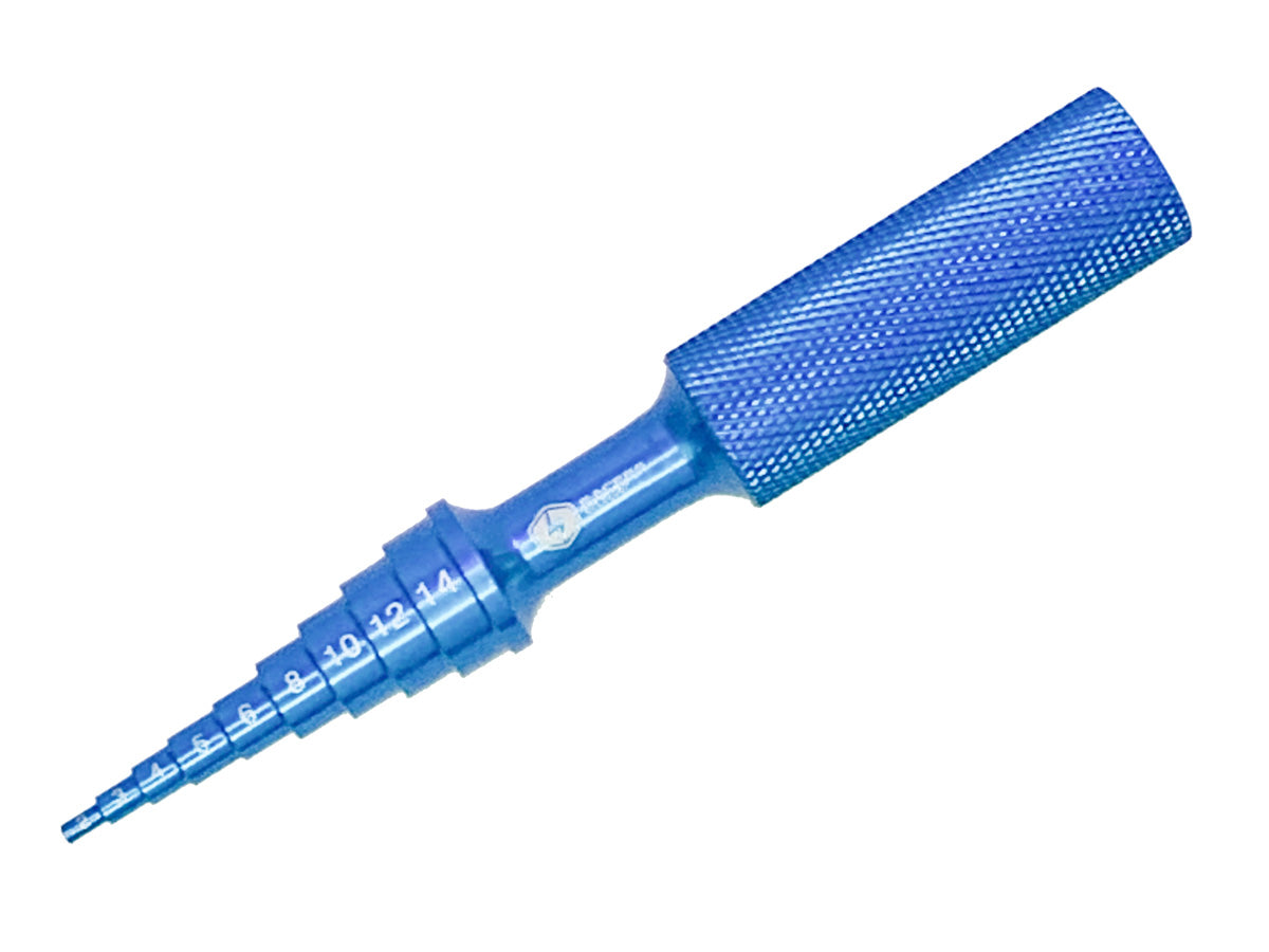 Racers Edge - Aluminum Bearing Meter / Disassmbler Blue