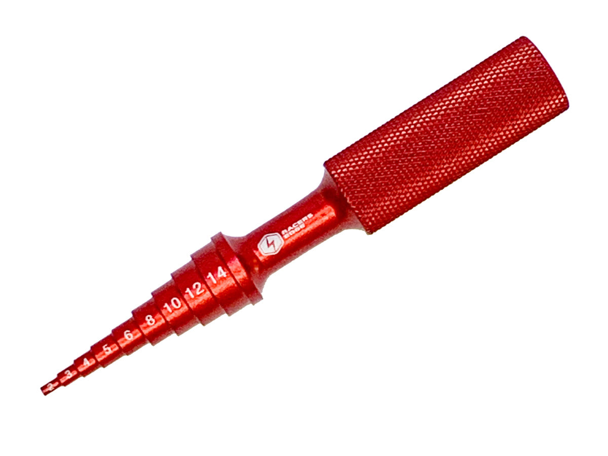 Racers Edge - Aluminum Bearing Meter / Disassmbler Red