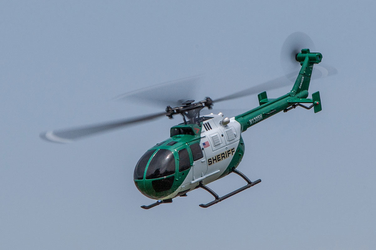 Rage R/C - Hero-Copter, 4-Blade RTF Helicopter; Sheriff