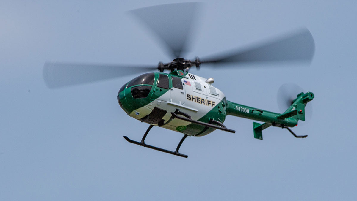 Rage R/C - Hero-Copter, 4-Blade RTF Helicopter; Sheriff