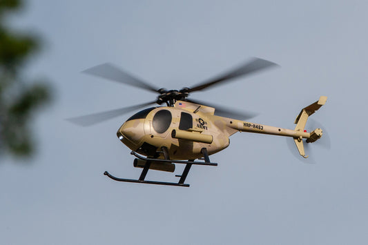 Rage R/C - Hero-Copter Military, 4-Blade RTF Heli; Army