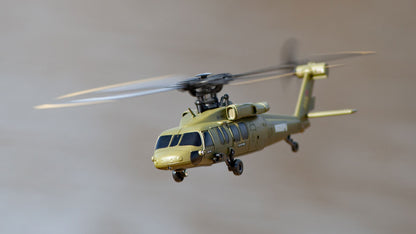 Rage R/C - Hero-Copter BL, 4-Blade Brushless RTF Heli; Army