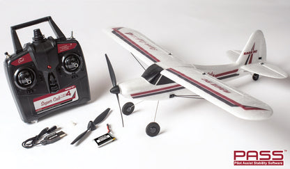 Rage R/C - Super Cub MX4 Micro EP 4-Ch RTF Airplane with PASS