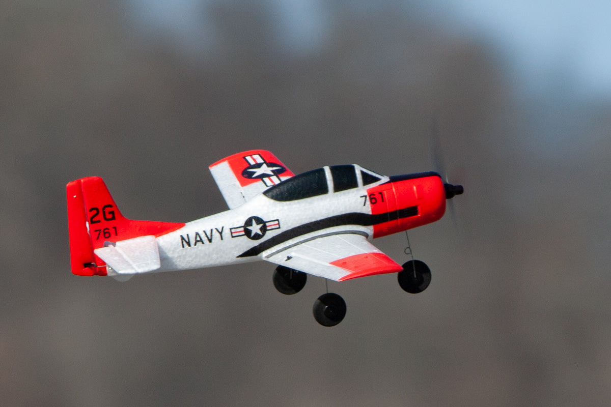 Rage R/C - T-28 Trojan Micro RTF Airplane with PASS System
