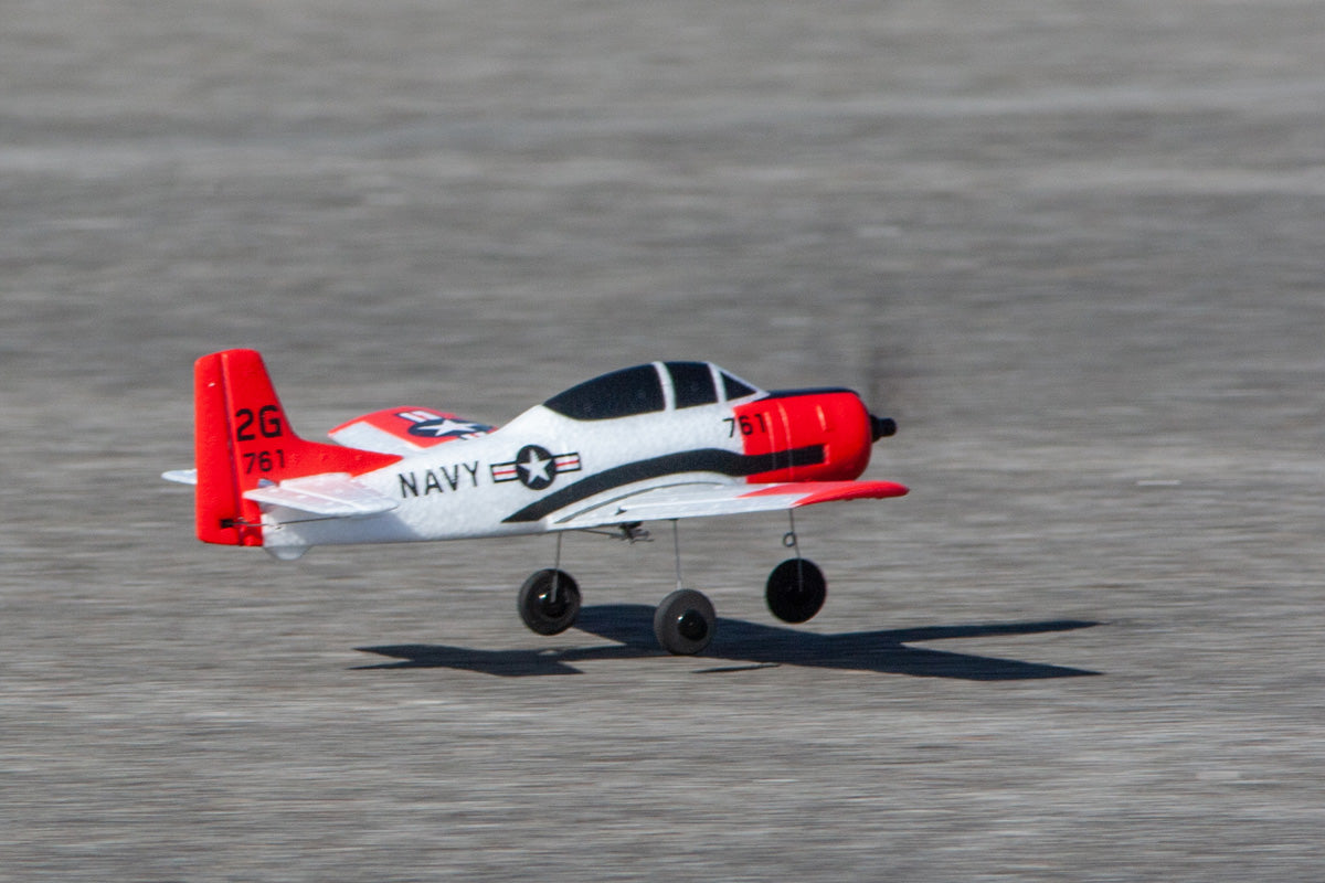 Rage R/C - T-28 Trojan Micro RTF Airplane with PASS System