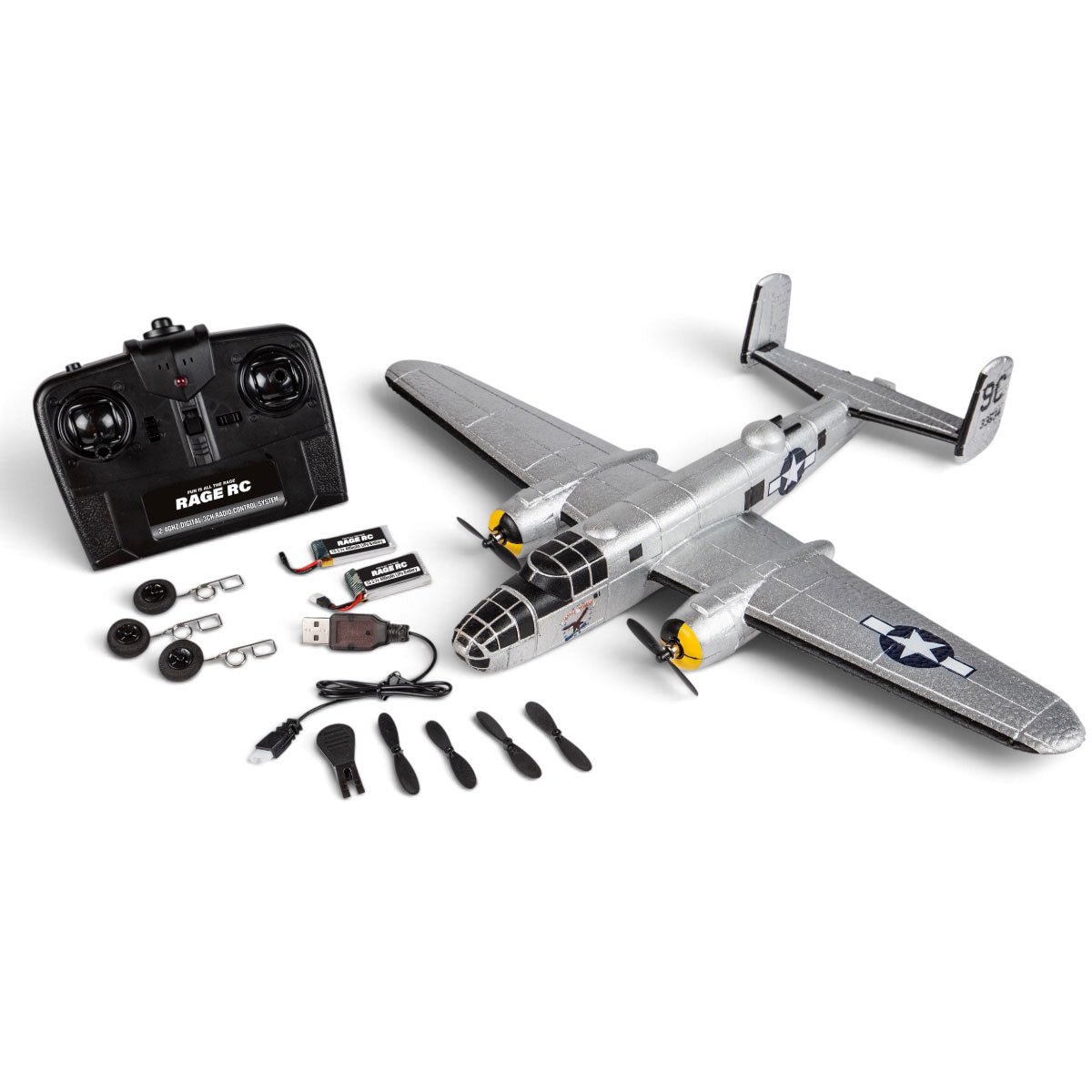 Micro B-25 3-Channel RTF Micro Warbird
