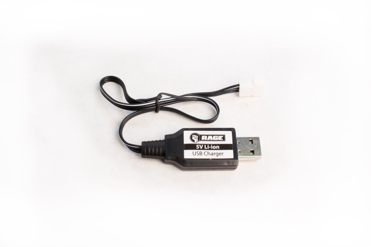 Rage R/C - USB Li-Ion Battery Charger; Black Marlin MX, SuperCat MX
